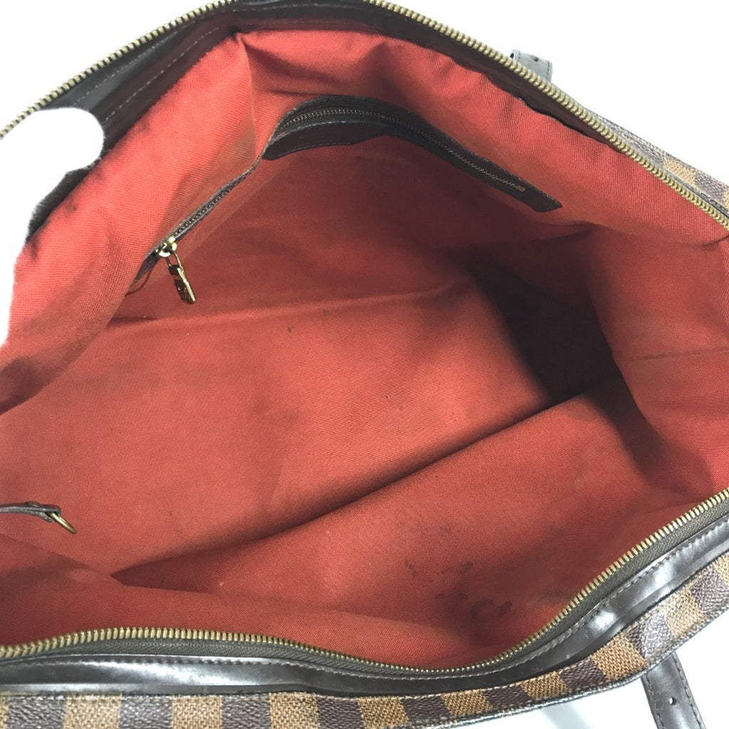 Louis Vuitton Brown Damier Canvas Shoulder Bag Tote Bag (Pre-Owned)