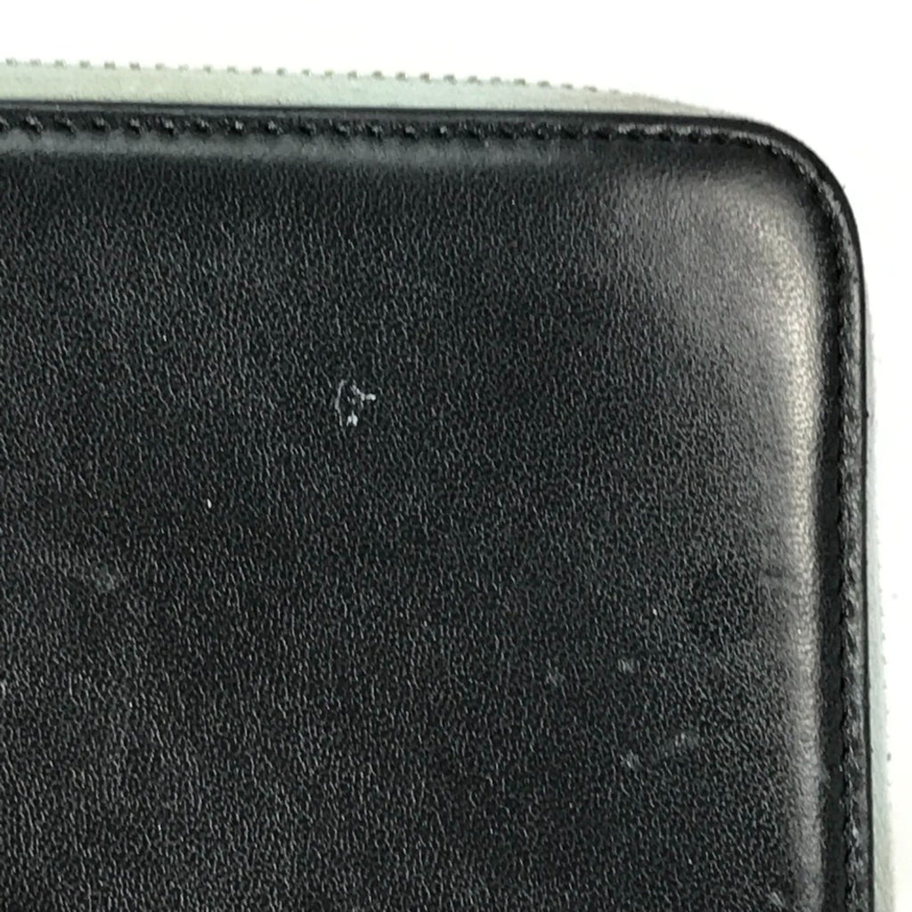 Chanel Black Leather Long Wallet (Bi-Fold) (Pre-Owned)