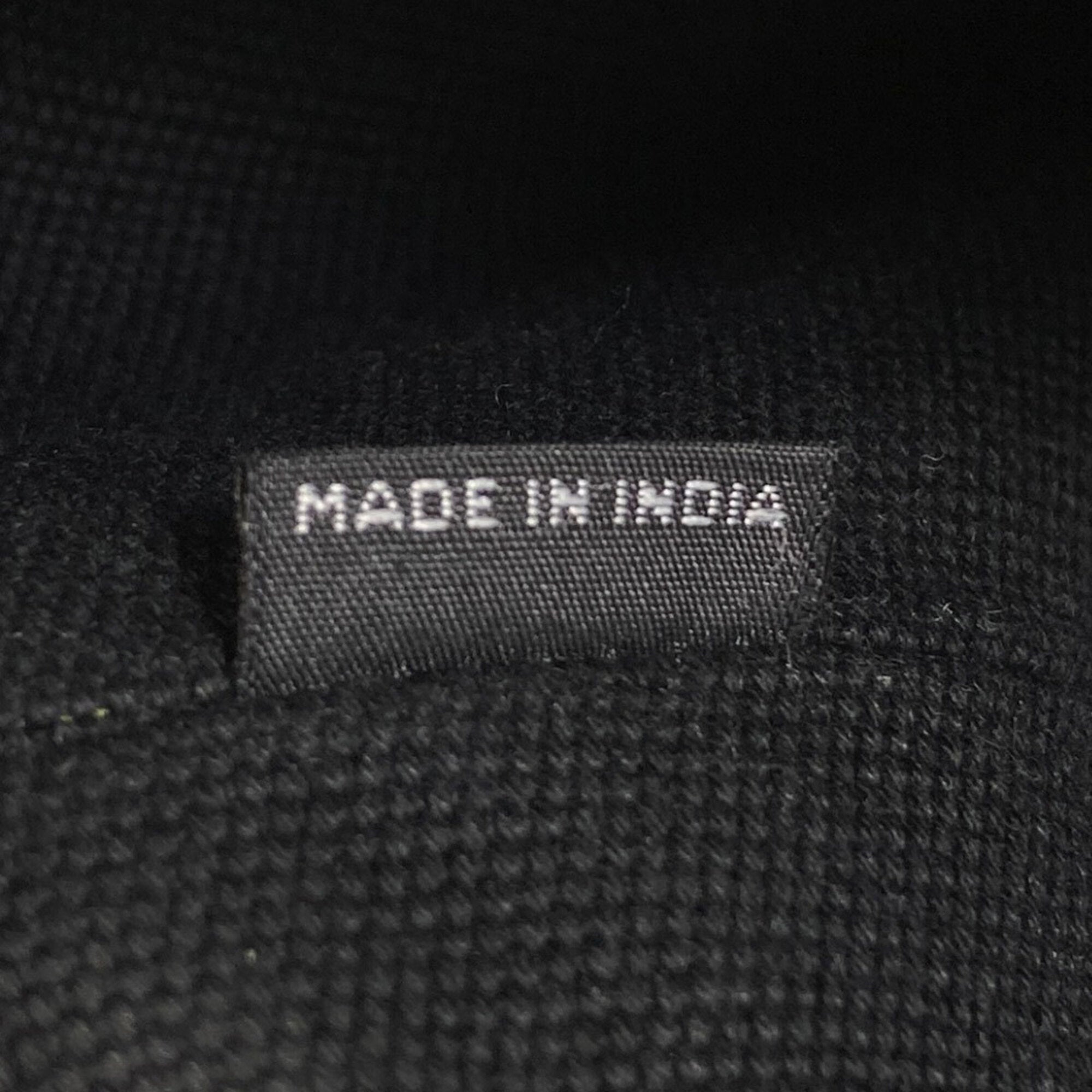 Prada Canapa Black Canvas Handbag (Pre-Owned)