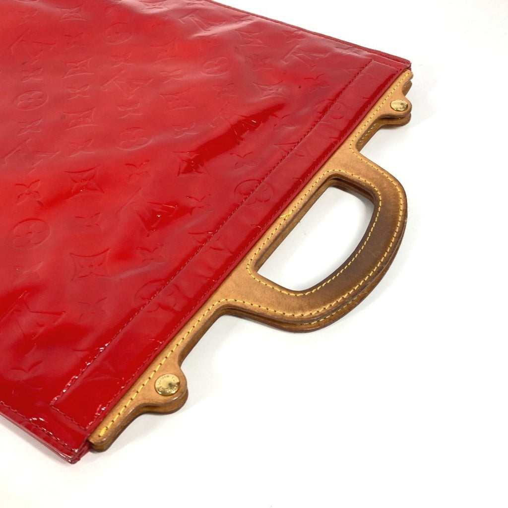 Louis Vuitton Monogram Vernis Red Color Monogram Vernis Handbag (Pre-Owned)