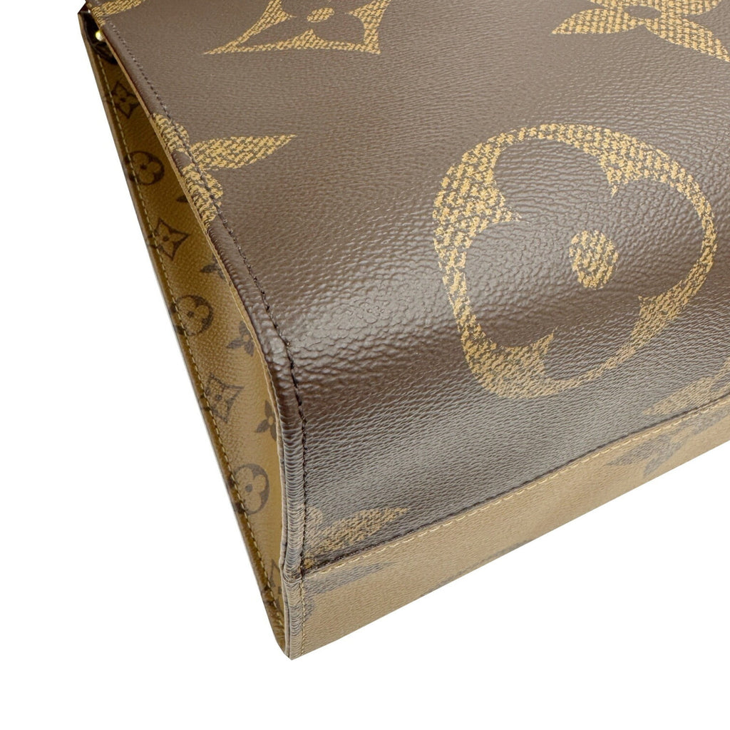 Louis Vuitton Brown Monogram Monogram Reverse Monogram Monogram Reverse Tote Bag (Pre-Owned)