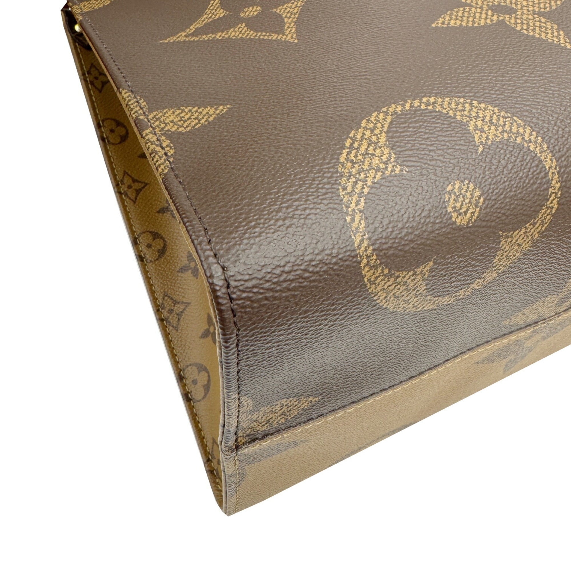 Louis Vuitton Brown Monogram Monogram Reverse Monogram Monogram Reverse Tote Bag (Pre-Owned)