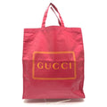 Gucci Pink Coated Canvas Handbag Tote Bag (Pre-Owned)