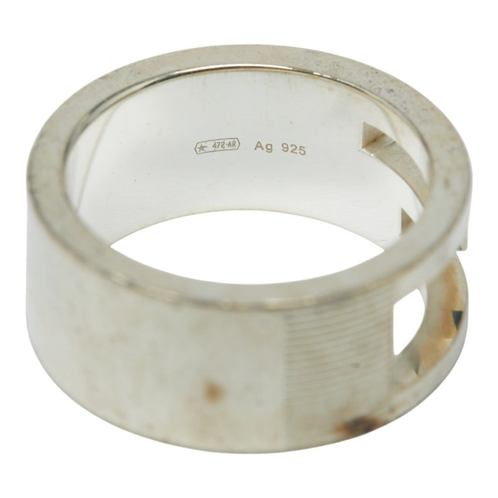 Gucci Silver Silver 925 Band Ring (Pre-Owned)