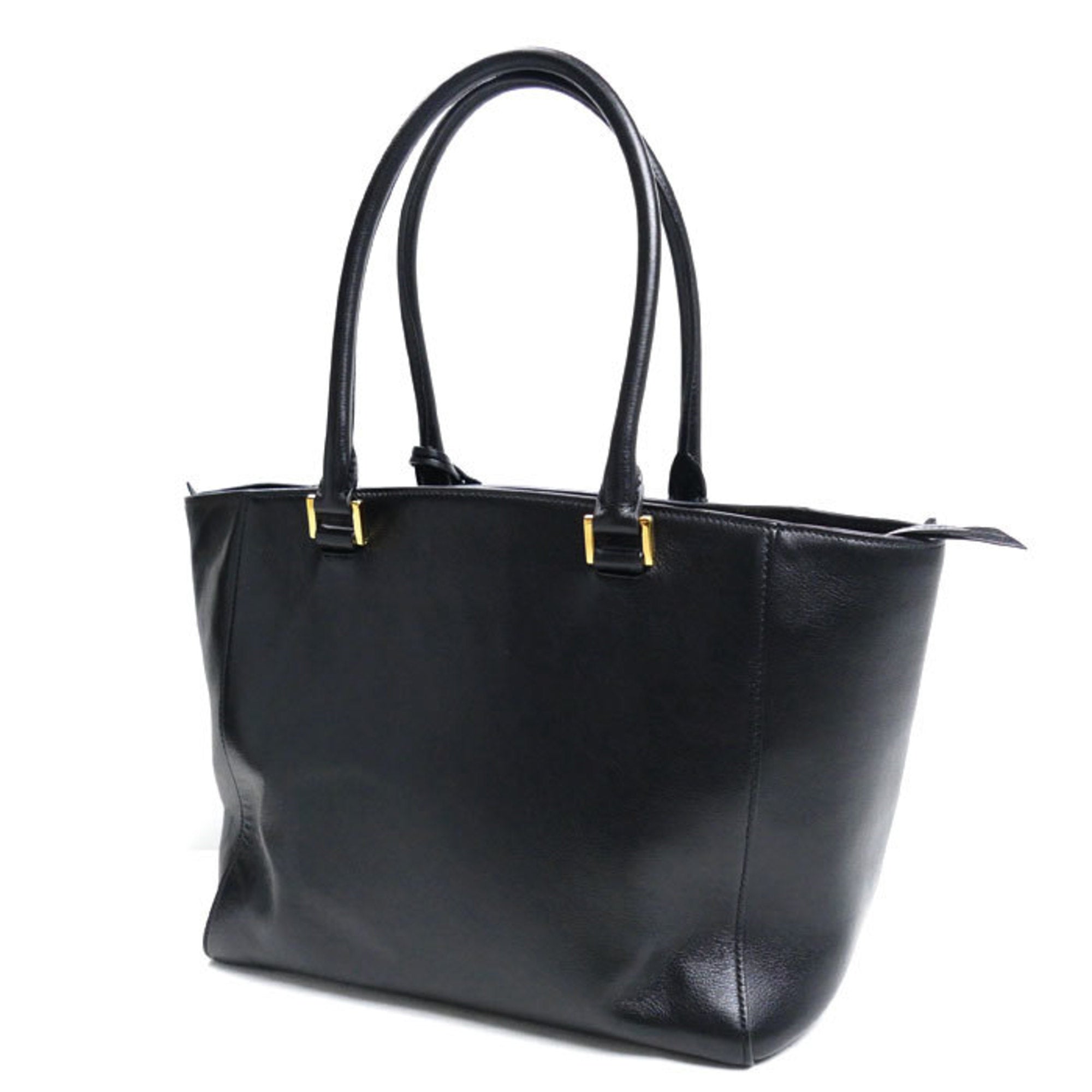 Prada Black Leather Shoulder Bag (Pre-Owned)