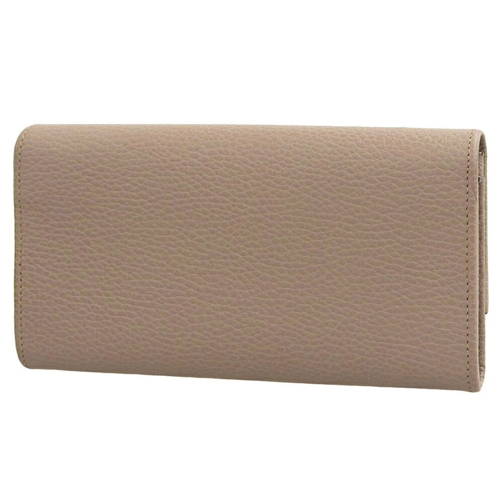 Gucci Beige Leather Coin Purse/Coin Case (Pre-Owned)
