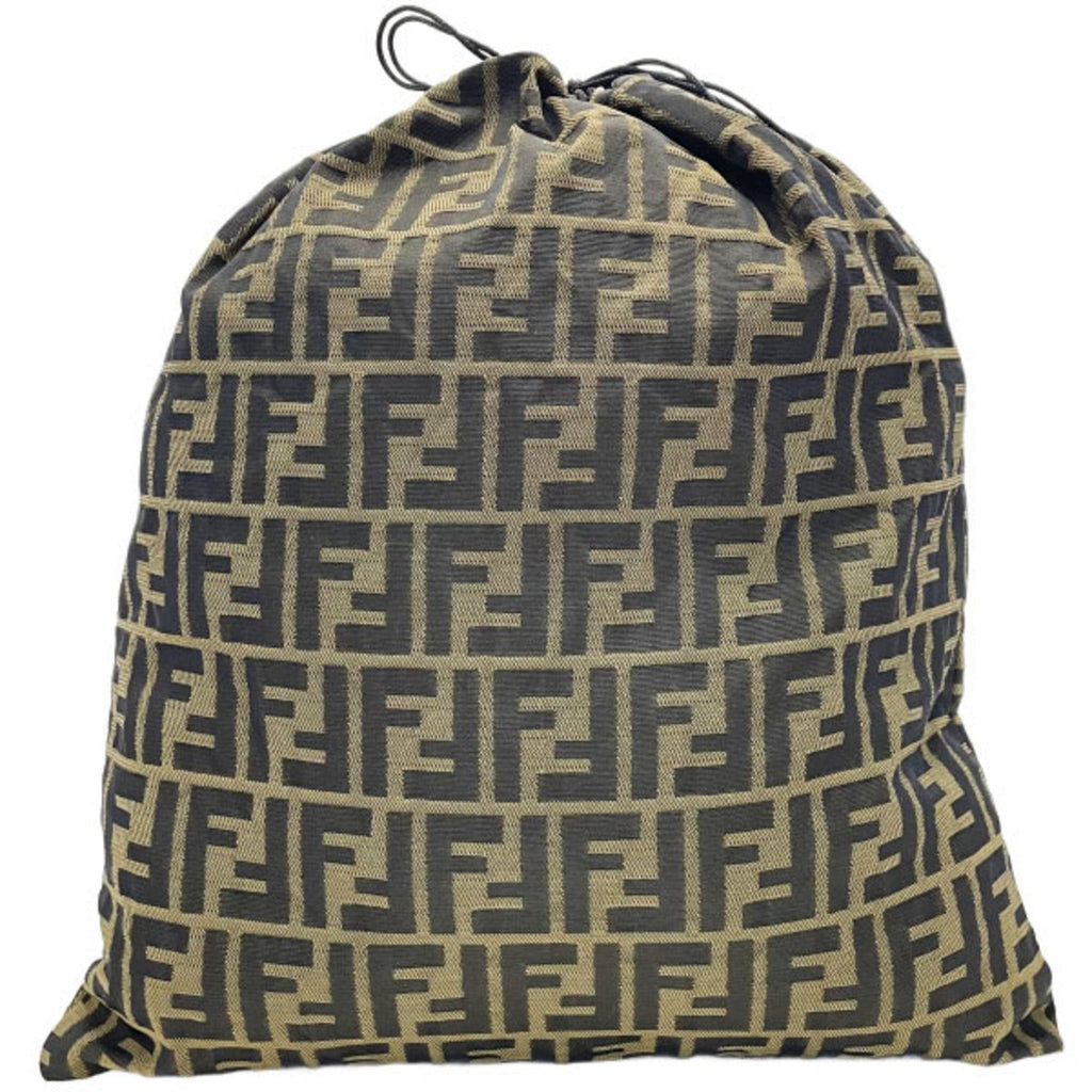Fendi Black Khaki Pouch (Pre-Owned)