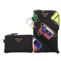 Prada Black Nylon Pouch Shoulder Bag (Pre-Owned)