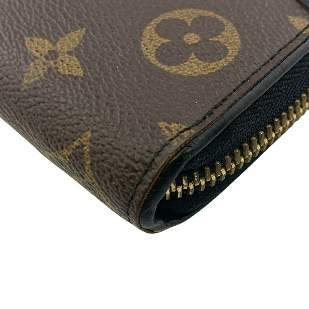 Louis Vuitton Monogram Black Brown Monogram Monogram Long Wallet (Bi-Fold) (Pre-Owned)