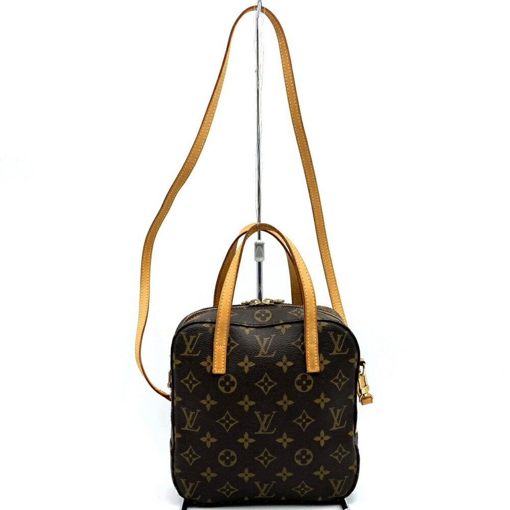 Louis Vuitton Brown Monogram Canvas Shoulder Bag (Pre-Owned)