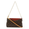 Louis Vuitton Cerise Monogram Red Color Monogram Leather Clutch Bag Shoulder Bag (Pre-Owned)