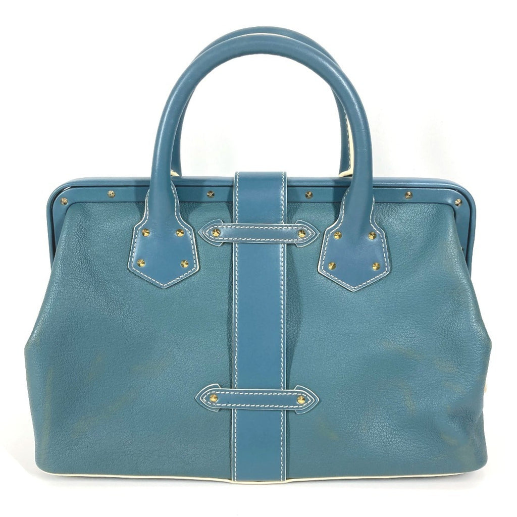 Louis Vuitton Blue Suhali Leather Leather Handbag Tote Bag (Pre-Owned)