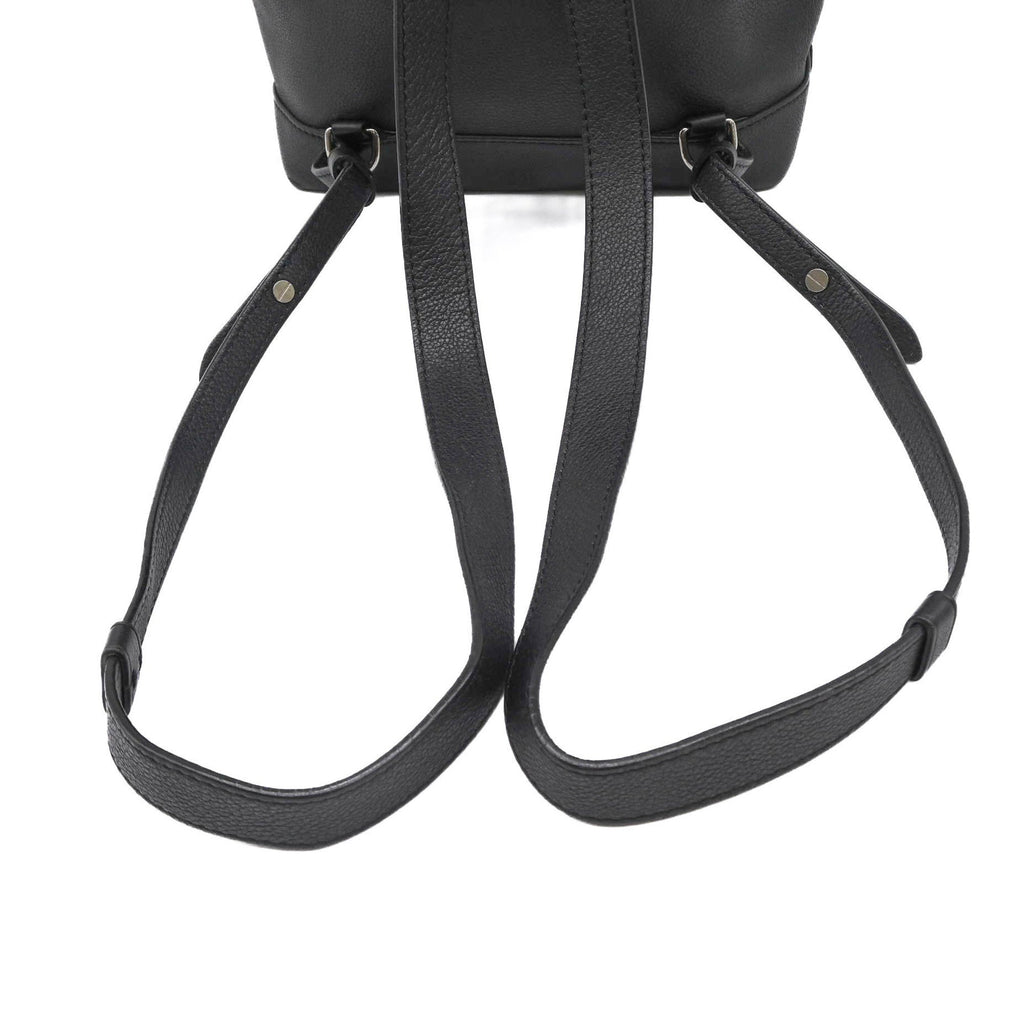 Louis Vuitton Black Leather Backpack (Pre-Owned)