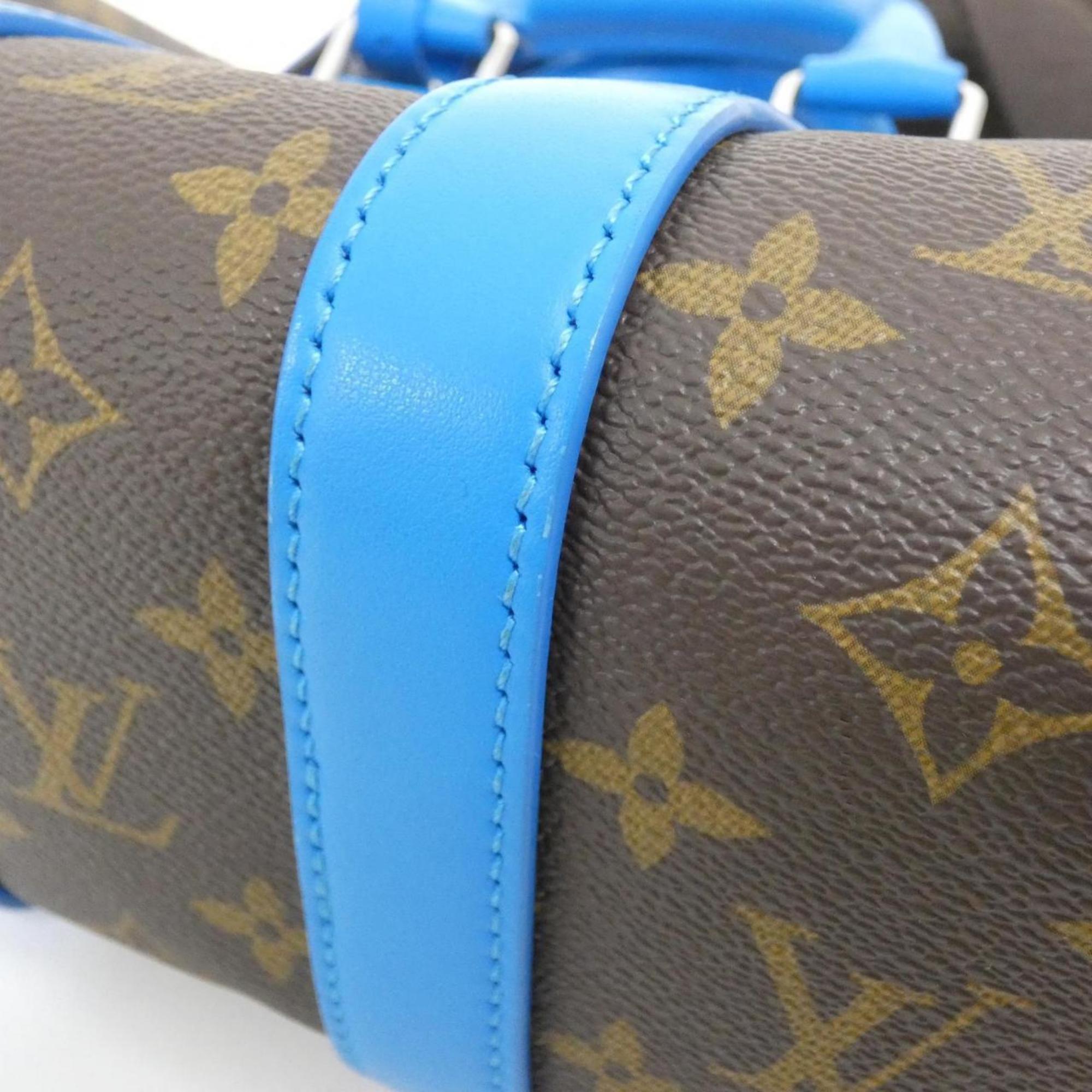 Louis Vuitton Monogram Macassar Marron Coated Canvas Boston Bag (Pre-Owned)