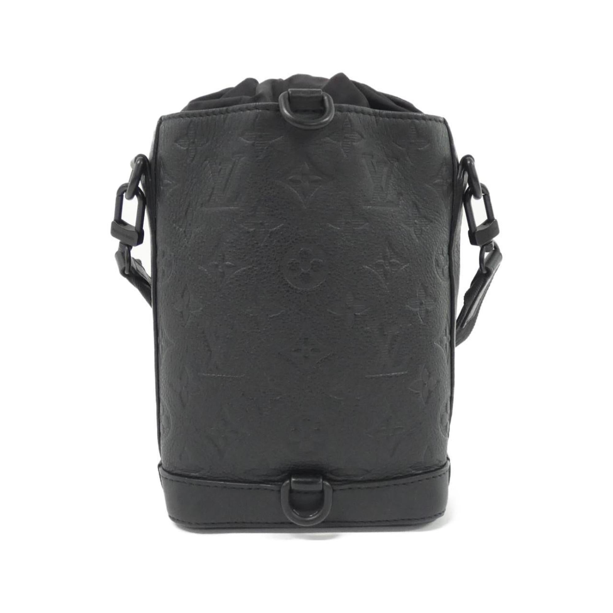 Louis Vuitton Black Monogram Shadow Shoulder Bag (Pre-Owned)