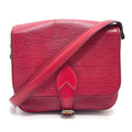 Louis Vuitton Red Leather Shoulder Bag (Pre-Owned)