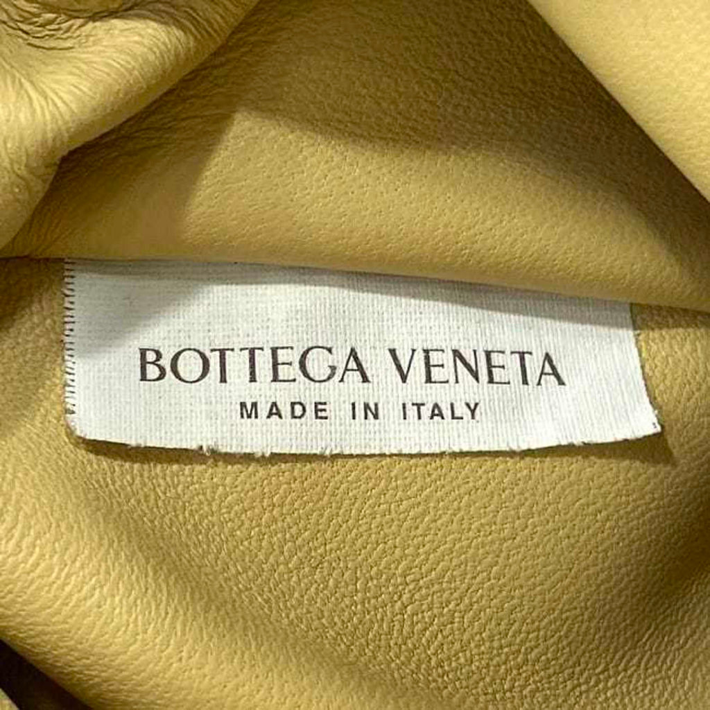 Bottega Veneta Beige Yellow Fur Handbag (Pre-Owned)