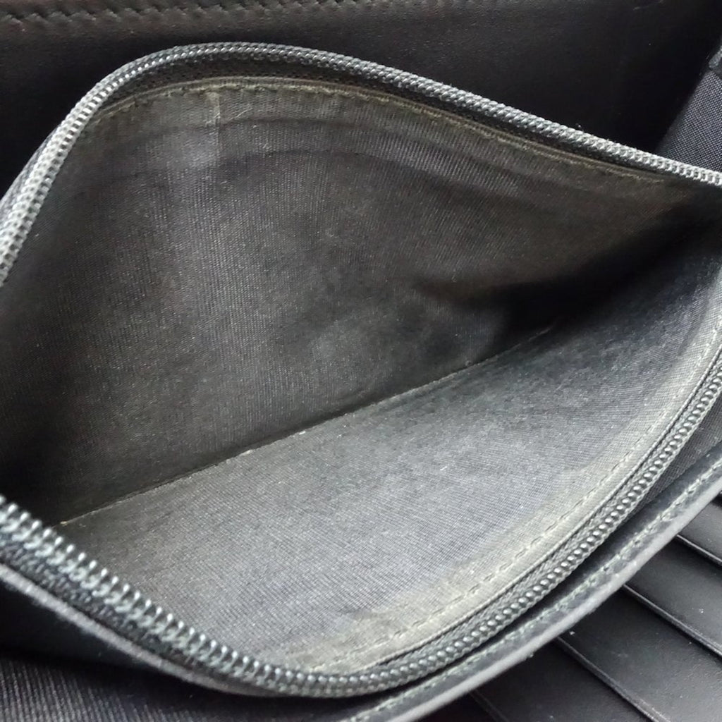 Gucci Black Leather Long Wallet (Bi-Fold) (Pre-Owned)