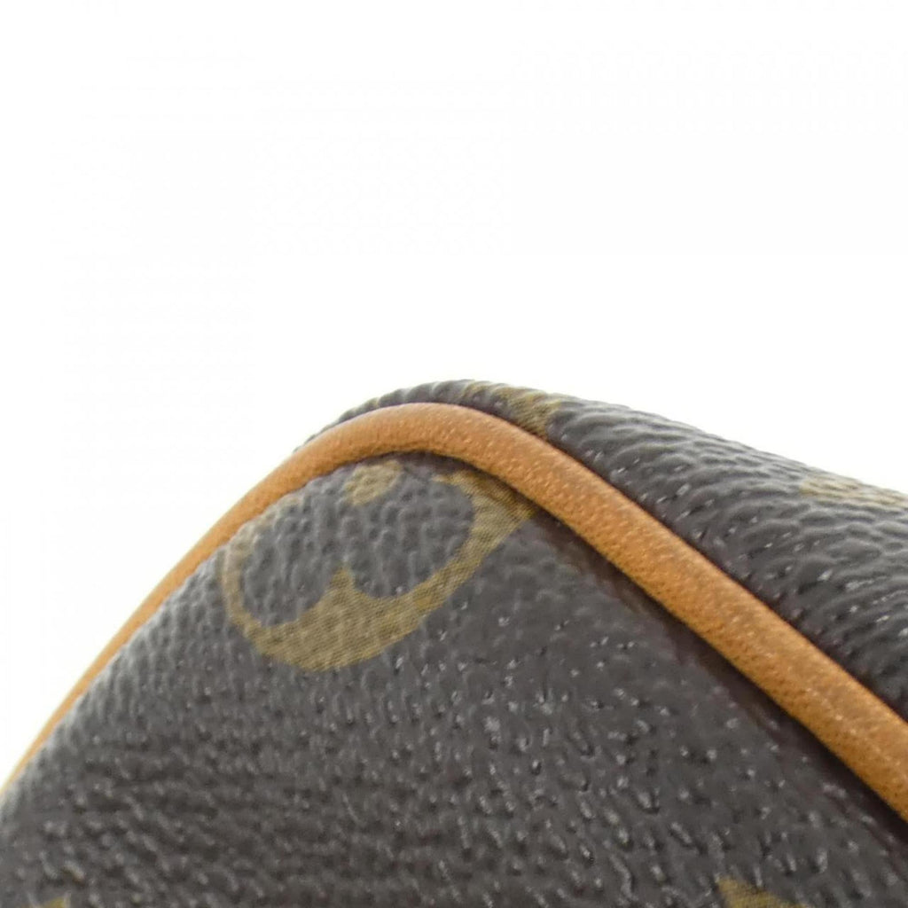 Louis Vuitton Monogram Marron Coated Canvas Shoulder Bag (Pre-Owned)
