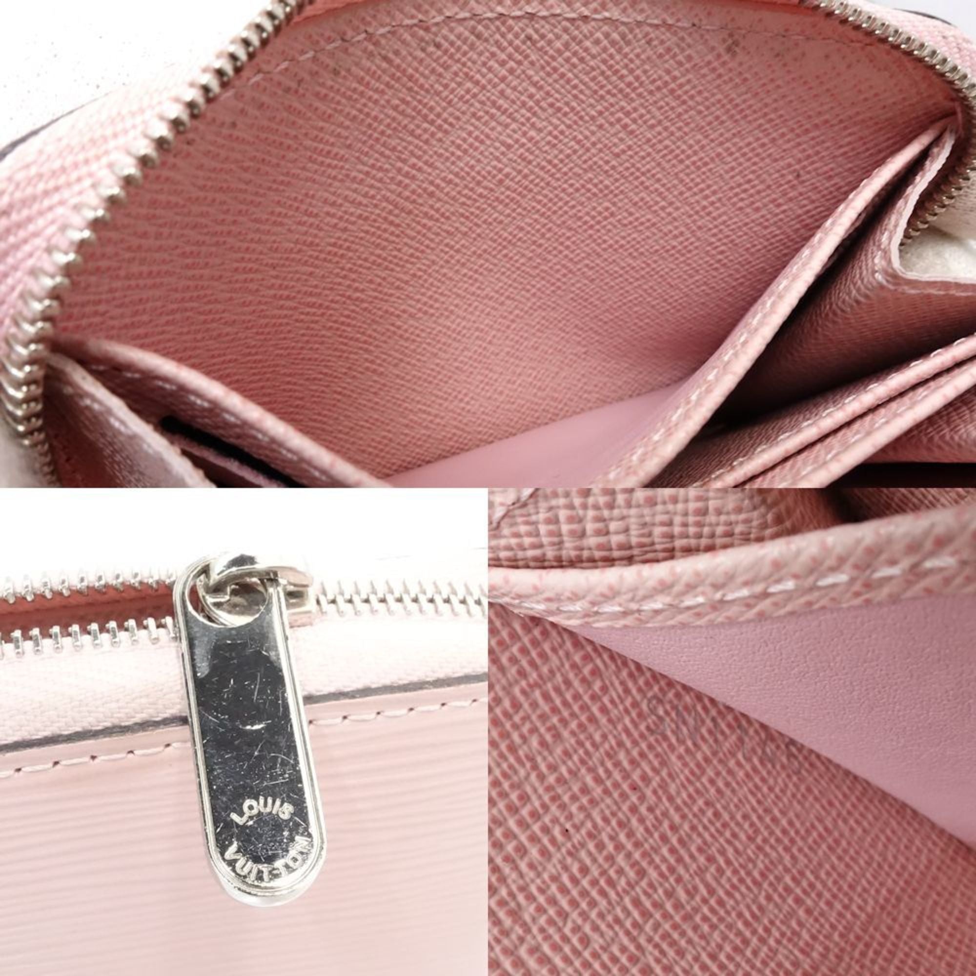 Louis Vuitton Rose Ballerine Coin Purse/Coin Case (Pre-Owned)