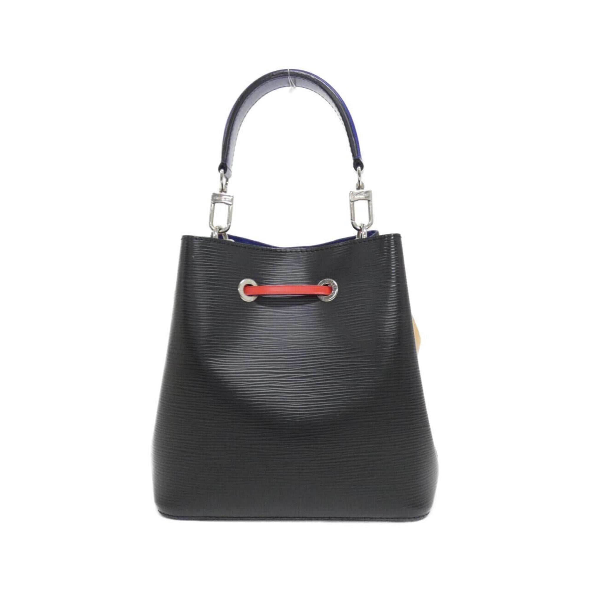 Louis Vuitton Noir Saffron Leather Shoulder Bag (Pre-Owned)