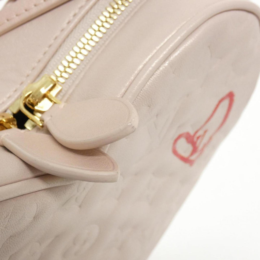 Louis Vuitton Rose Leather Shoulder Bag (Pre-Owned)