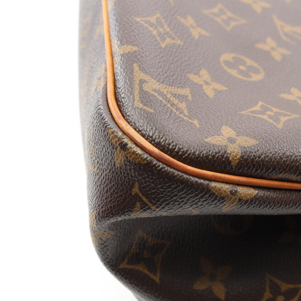 Louis Vuitton Brown Monogram Coated Canvas Pvc Leather Shoulder Bag (Pre-Owned)