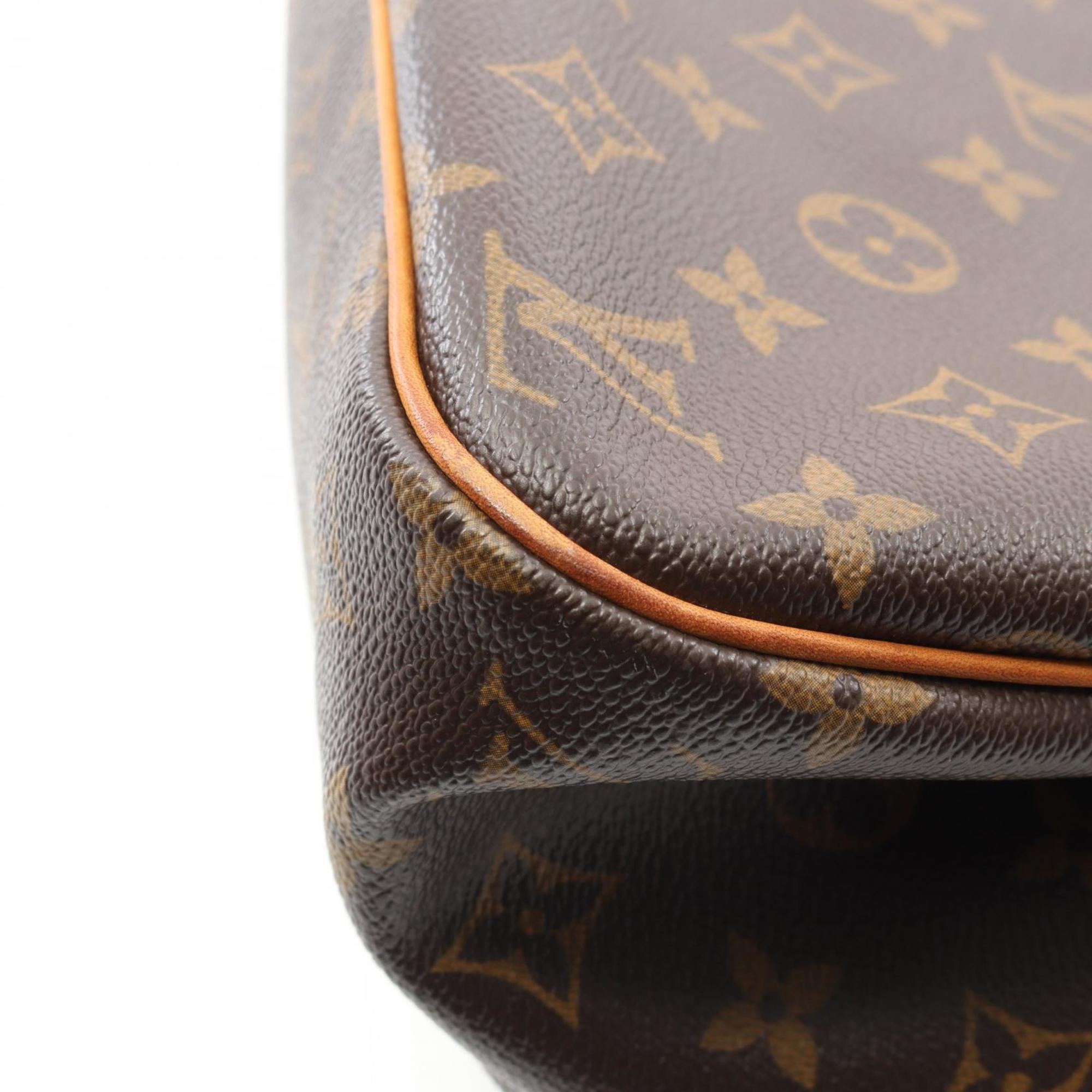 Louis Vuitton Brown Monogram Coated Canvas Pvc Leather Shoulder Bag (Pre-Owned)