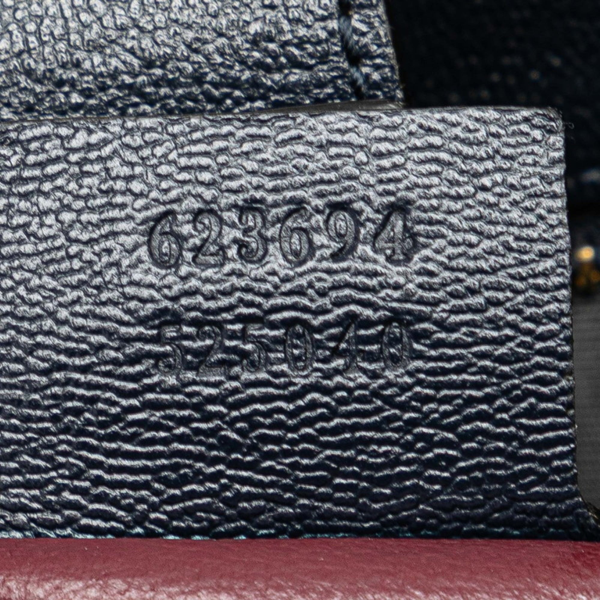 Gucci Beige Navy Canvas Leather Shoulder Bag Tote Bag (Pre-Owned)