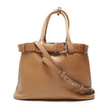 Prada Brown Leather Handbag (Pre-Owned)