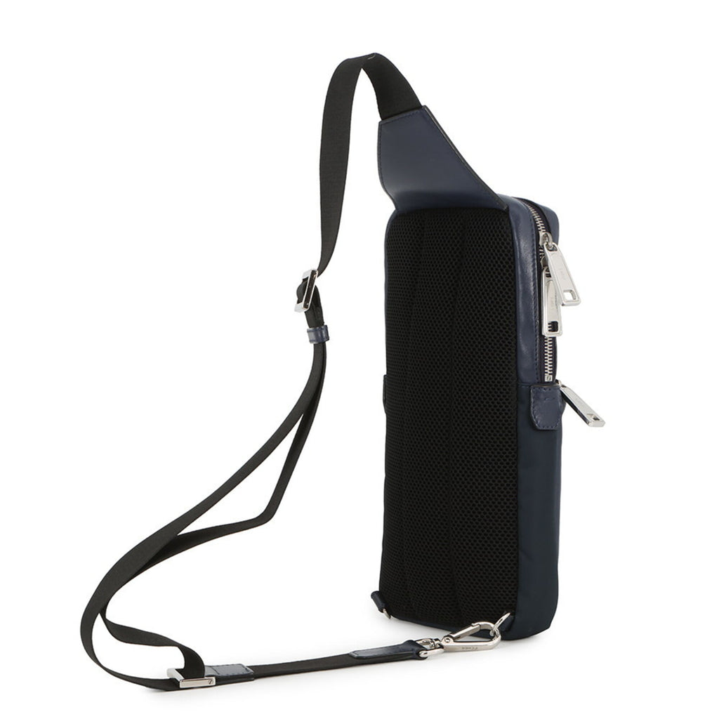 Fendi Navy Nylon Handbag Sling Bag (Pre-Owned)