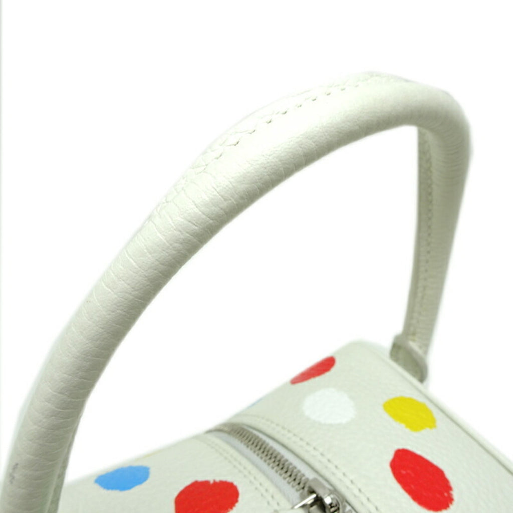 Louis Vuitton Multi-Color White Leather Shoulder Bag (Pre-Owned)