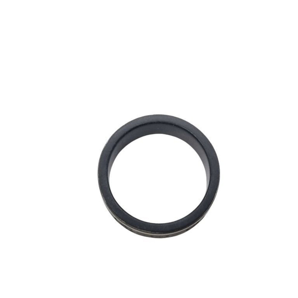 Gucci Icon Gold Black Ceramic Band Ring (Pre-Owned)