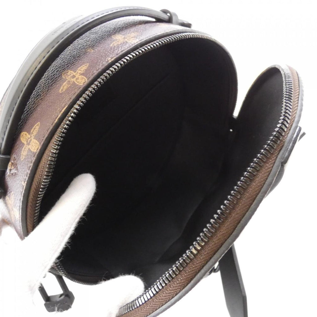Louis Vuitton Marron Coated Canvas Shoulder Bag (Pre-Owned)