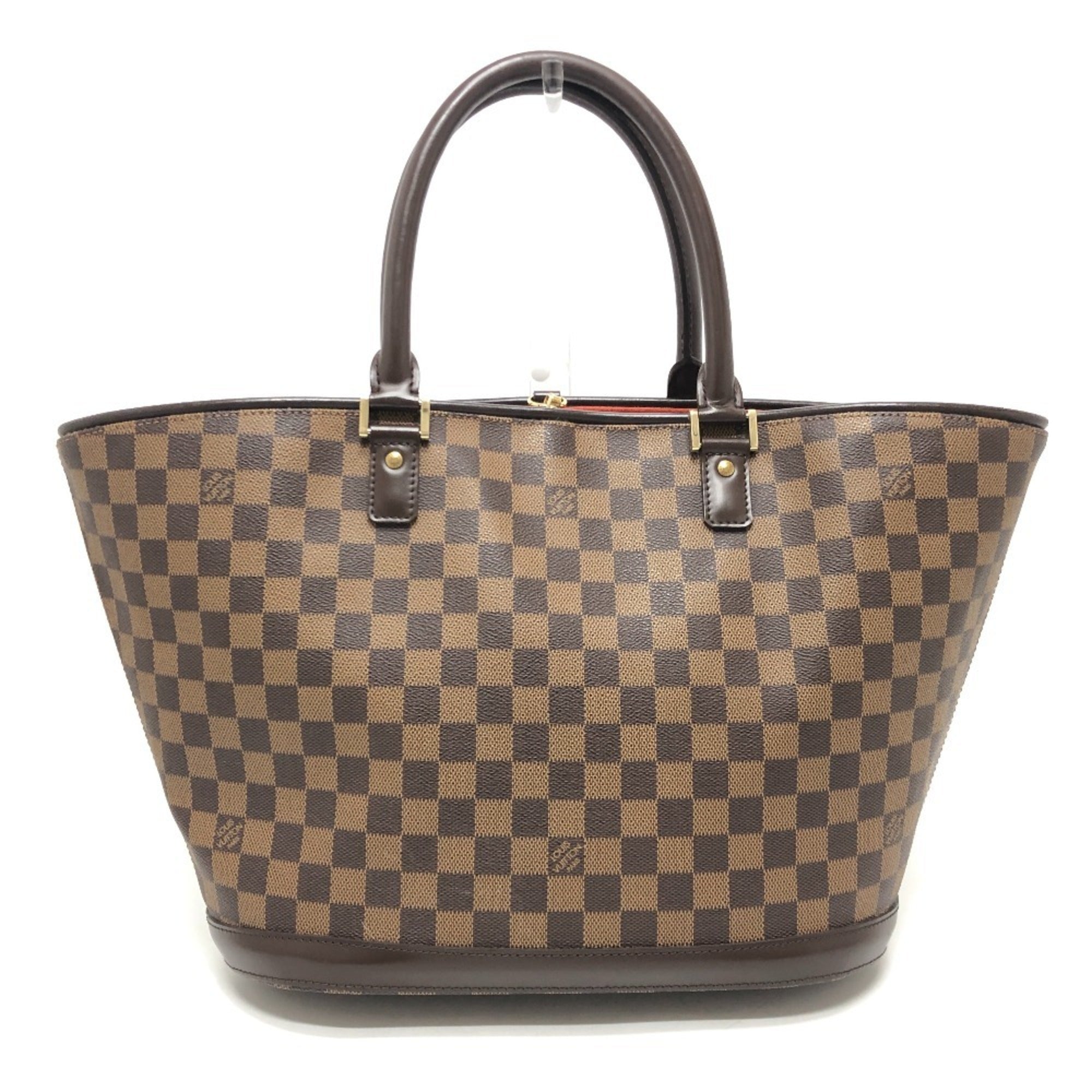 Louis Vuitton Ebene Damier Canvas Handbag Tote Bag (Pre-Owned)