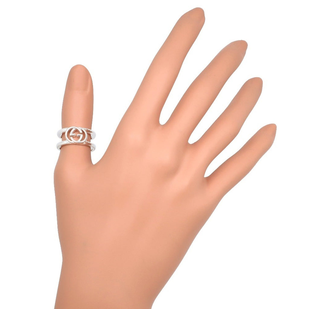 Gucci Silver 925 Band Ring (Pre-Owned)