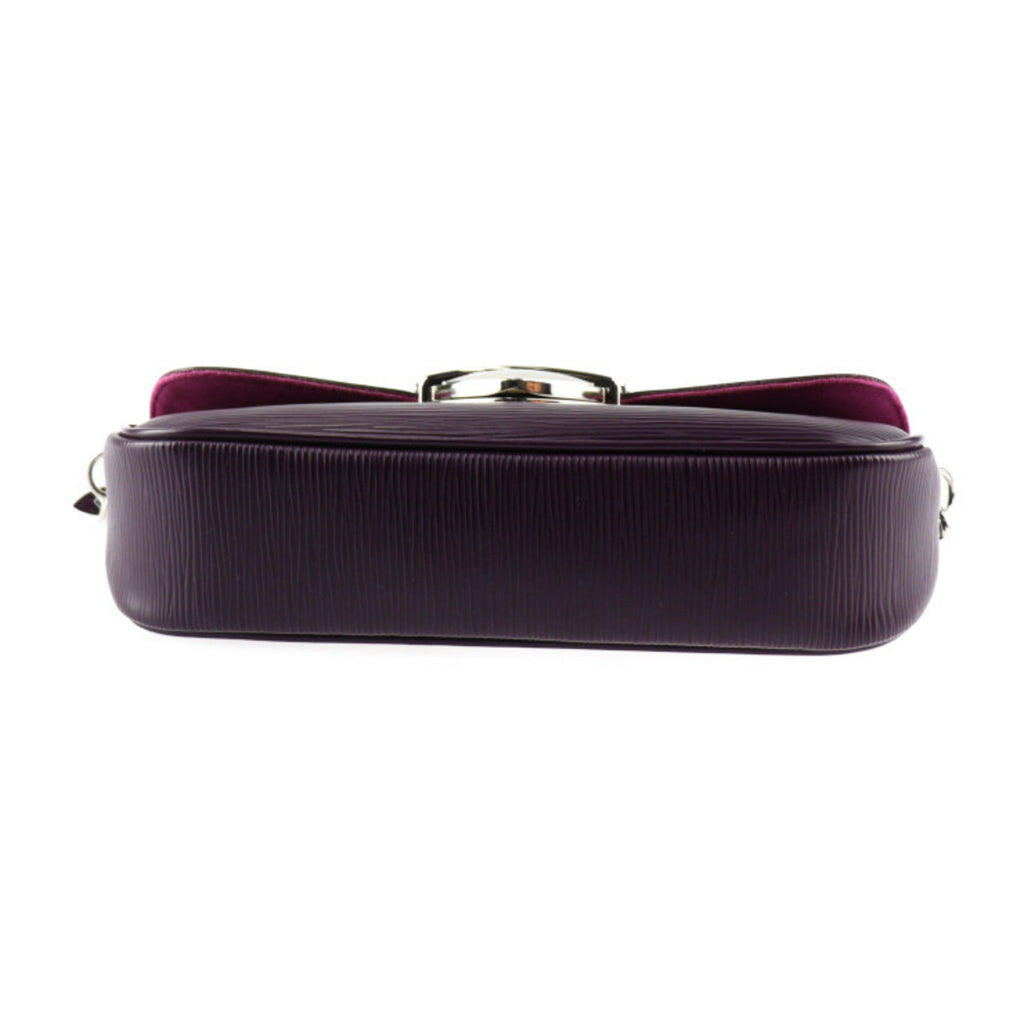 Louis Vuitton Cassis Leather Clutch Bag Handbag Pochette Shoulder Bag (Pre-Owned)