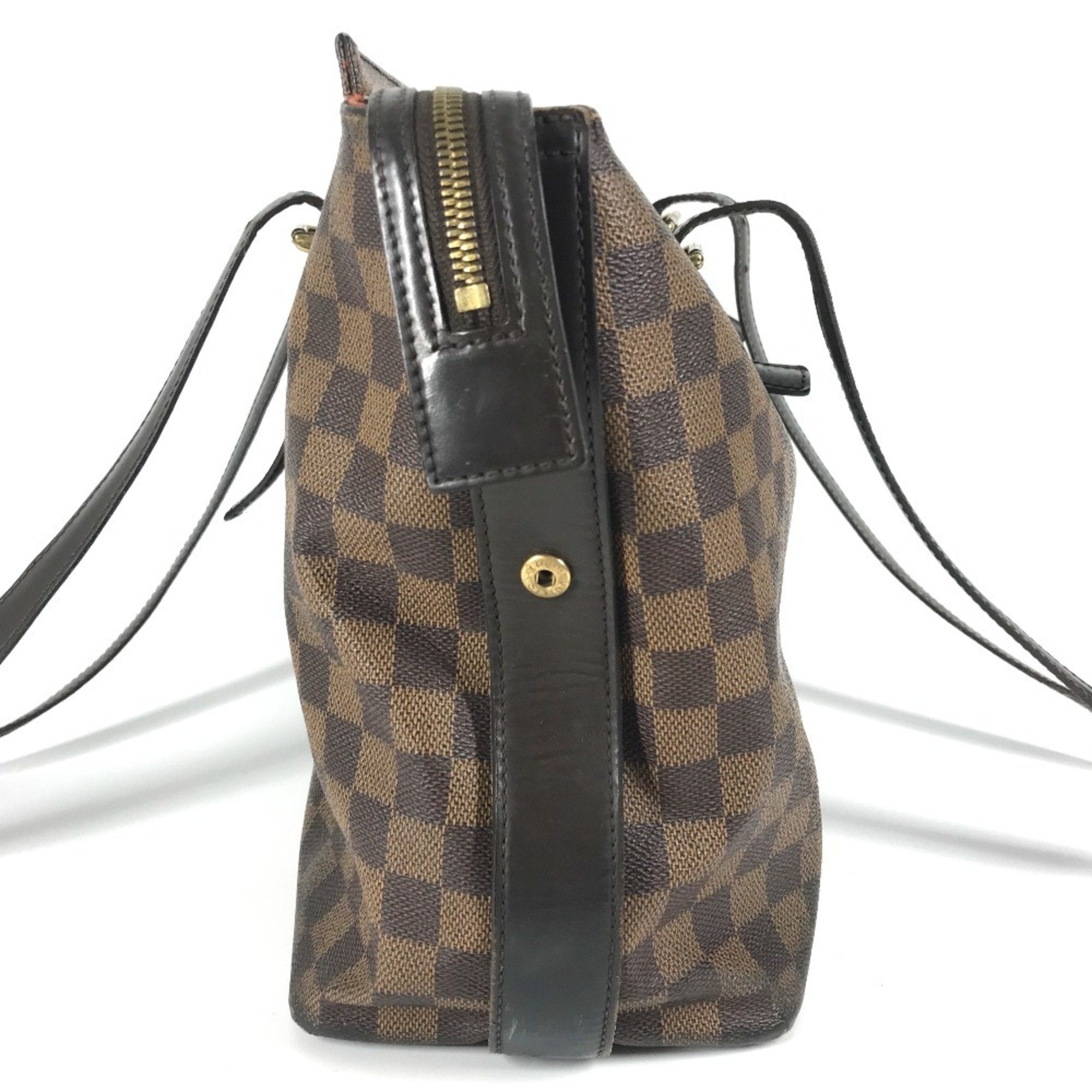 Louis Vuitton Brown Damier Canvas Shoulder Bag Tote Bag (Pre-Owned)