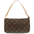 Louis Vuitton Brown Monogram Monogram Pochette Pouch (Pre-Owned)