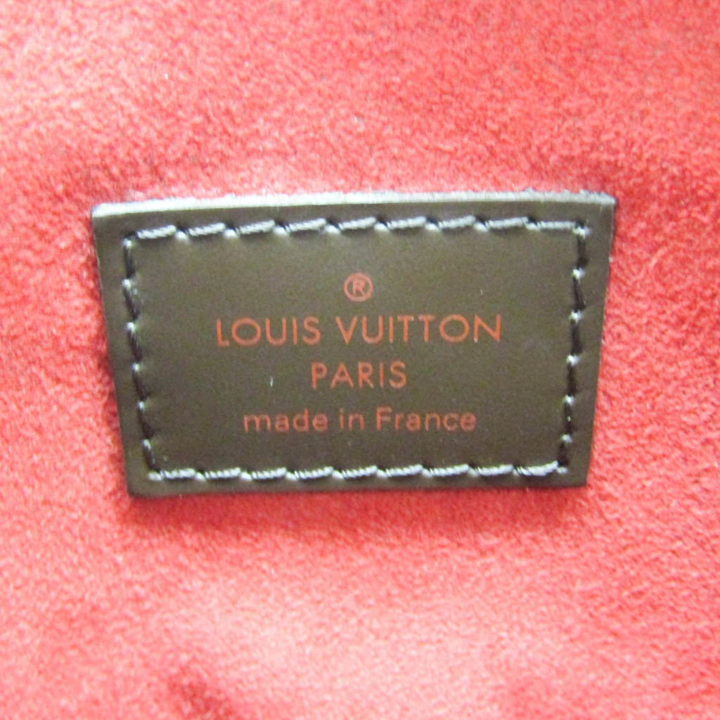 Louis Vuitton Damier Ebene Damier Canvas Handbag Shoulder Bag (Pre-Owned)