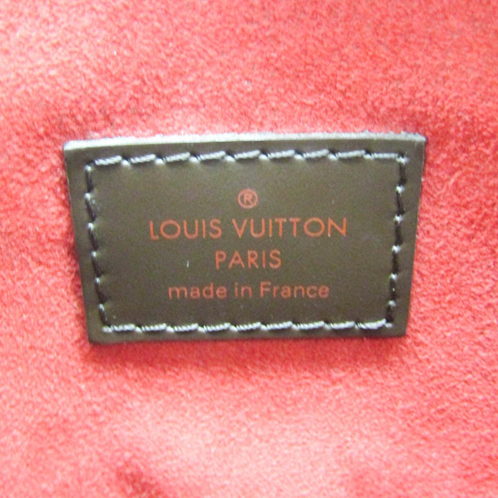 Louis Vuitton Damier Ebene Damier Canvas Handbag Shoulder Bag (Pre-Owned)