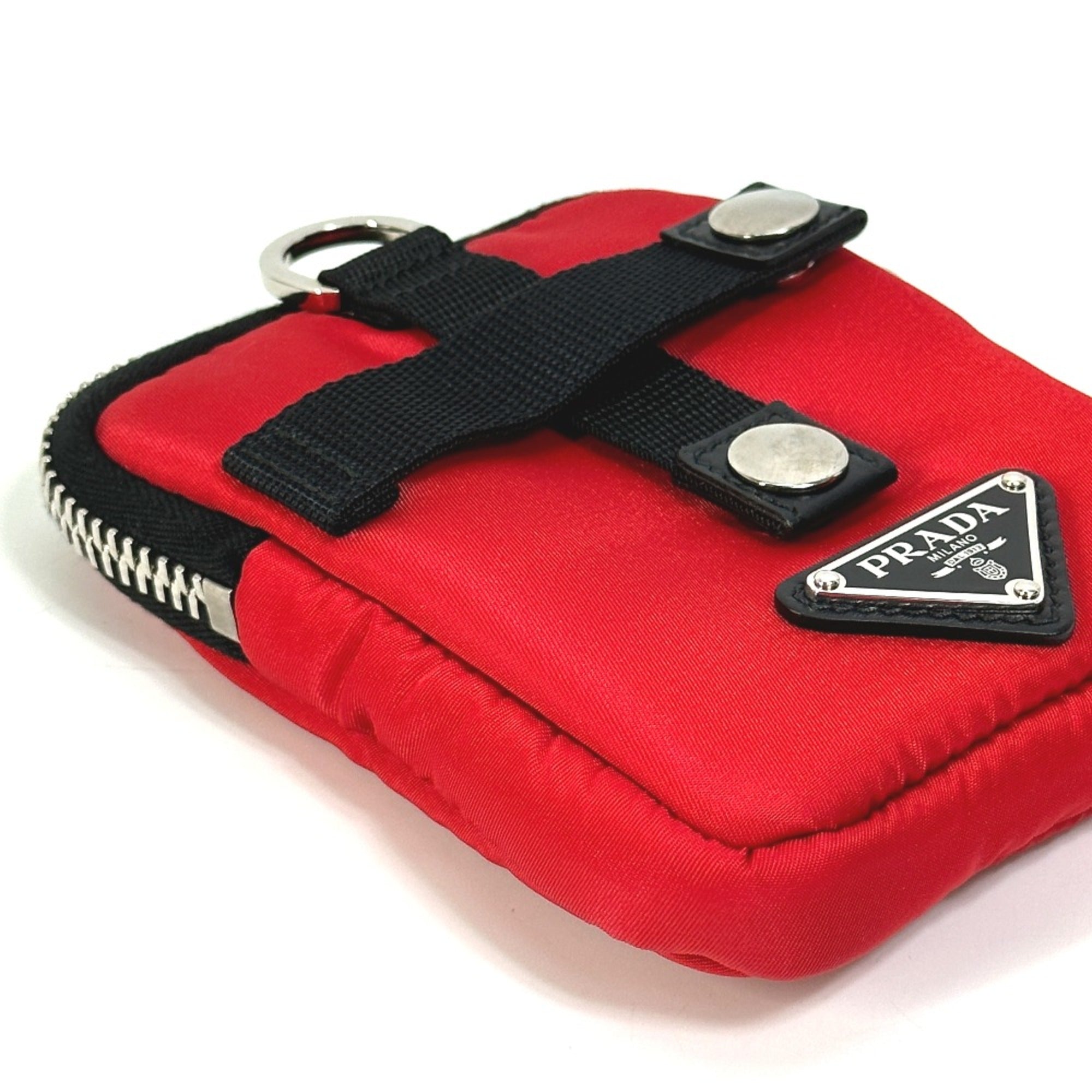 Prada Red Cloth Pouch (Pre-Owned)