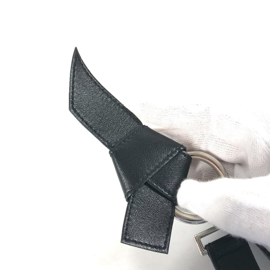 Louis Vuitton Black Leather Chain/Shoulder Wallet (Pre-Owned)