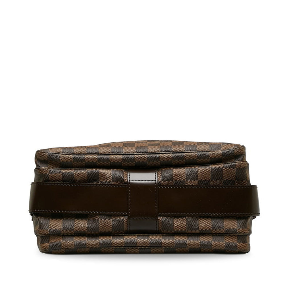 Louis Vuitton Brown Damier Canvas Pvc Leather Shoulder Bag (Pre-Owned)