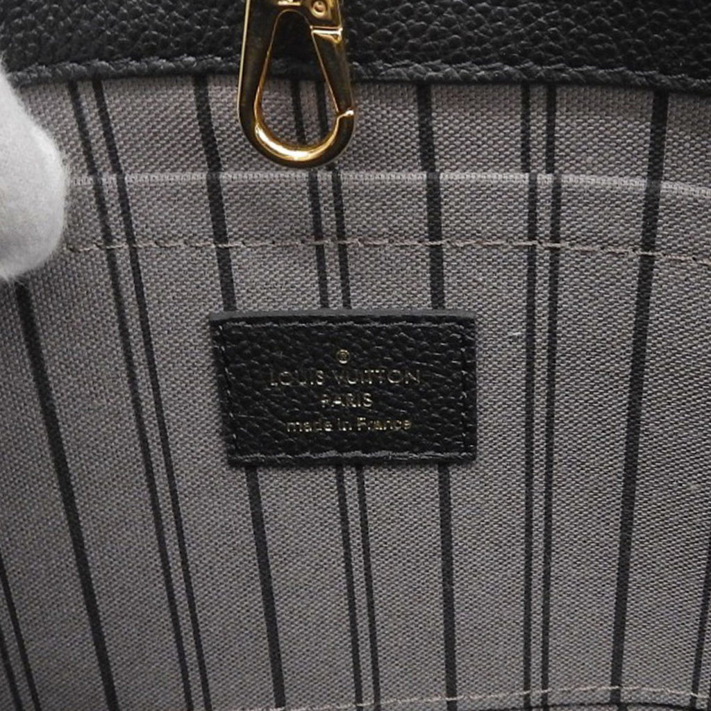 Louis Vuitton Monogram Empreinte Black Noir Leather Handbag (Pre-Owned)