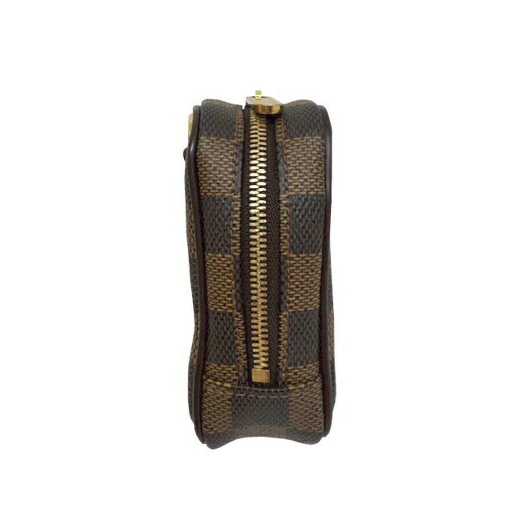 Louis Vuitton Brown Damier Canvas Ebene Damier Canvas Pouch Shoulder Bag (Pre-Owned)