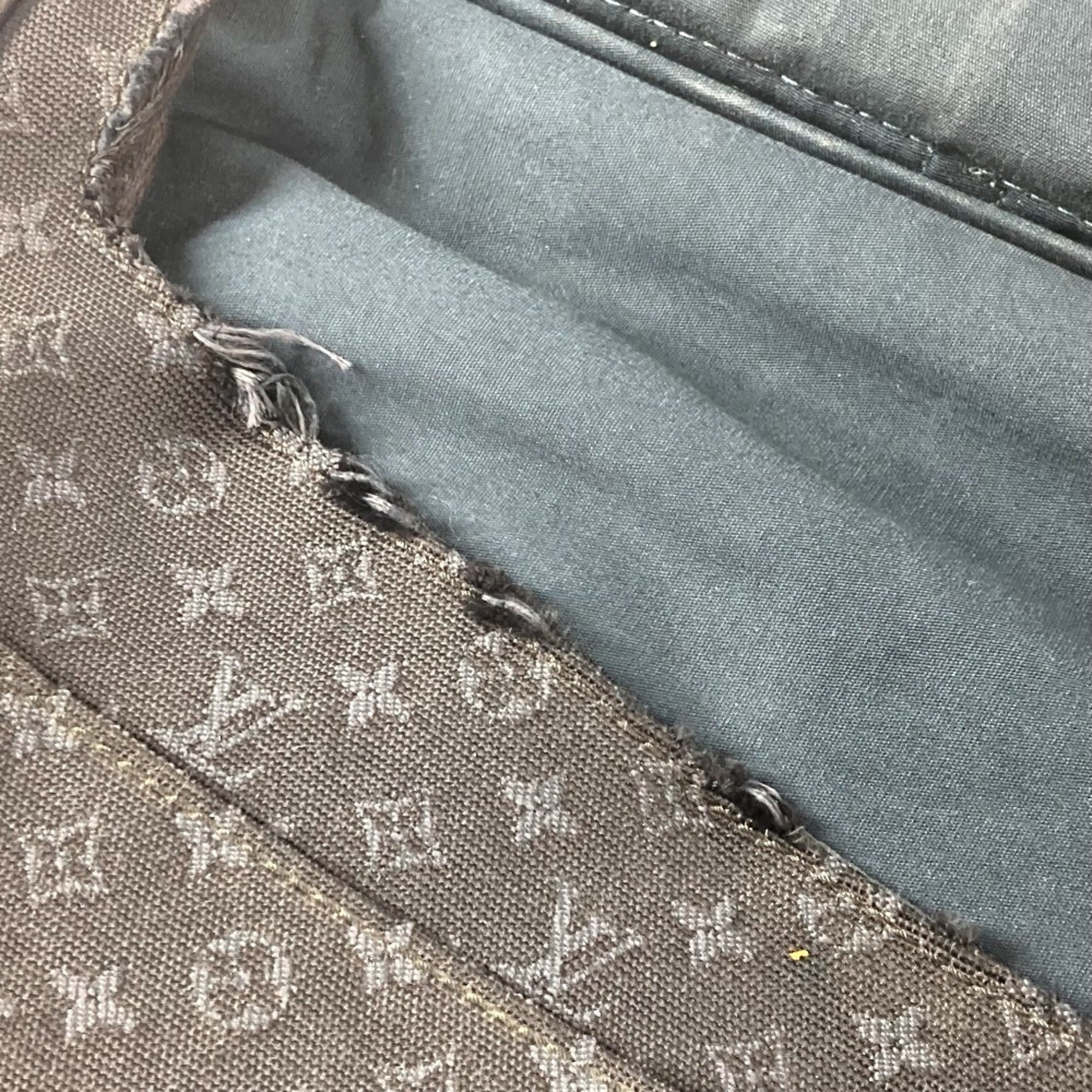 Louis Vuitton Monogram Mini Navy Monogram Mini Boston Bag Handbag Shoulder Bag (Pre-Owned)