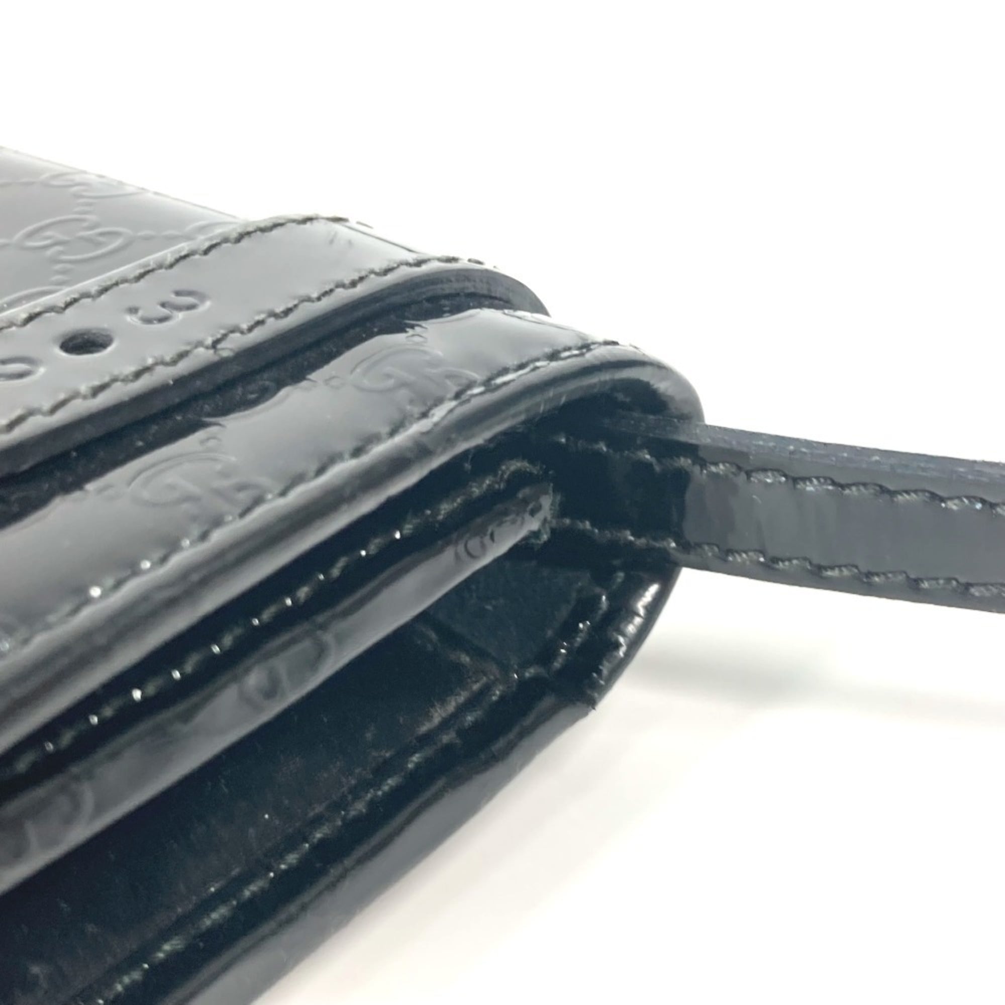 Gucci Black Chain/Shoulder Wallet (Pre-Owned)