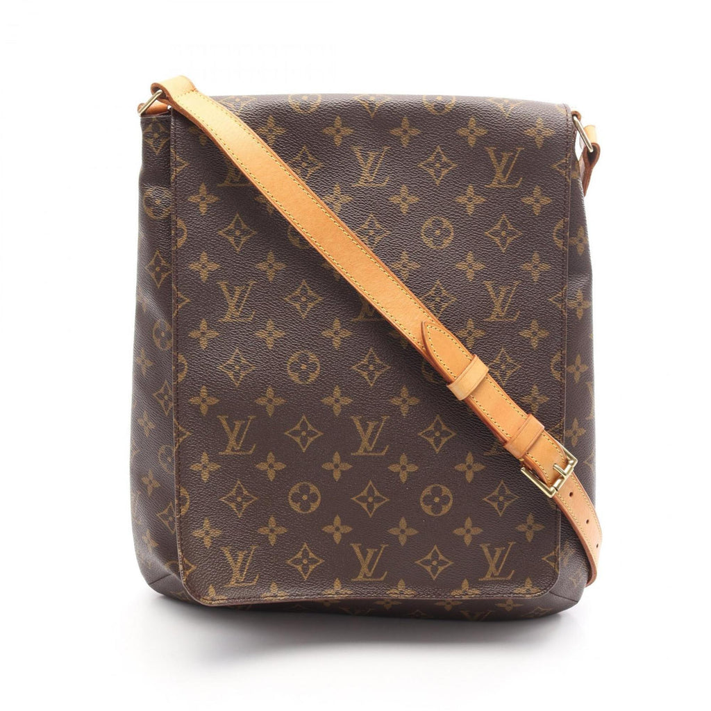 Louis Vuitton Brown Coated Canvas Pvc Leather Shoulder Bag (Pre-Owned)
