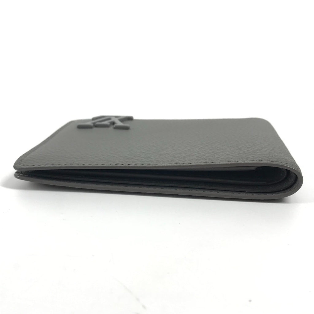 Louis Vuitton Gray Leather Wallet (Bi-Fold) (Pre-Owned)